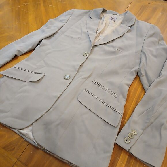 Ann Freedberg Single Breasted Blazer Womens 6 Lined Shoulder Padding - Picture 1 of 11